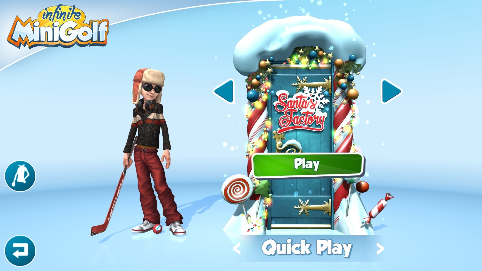 Infinite Minigolf